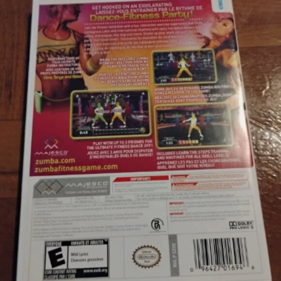 Zumba Fitness Join The Party (CIB Complete) With Sealed Belt - Nintendo Wii - Picture 4 of 6